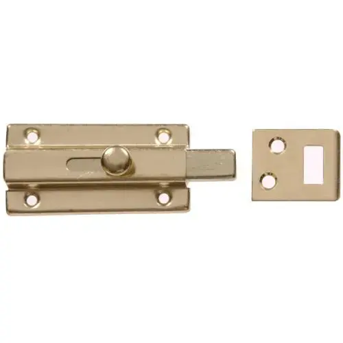 CD - SLIDE BOLT 3 BRS PLTD CD - SLIDE BOLT 3 BRS PLTD