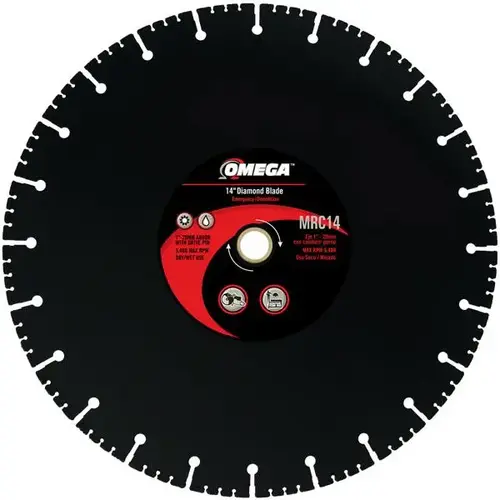 EMERGENCY CUT-OFF BLADE 14IN EMERGENCY CUT-OFF BLADE 14IN