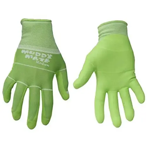 Muddy Mate Foam Nitrile Coated Work Gloves, Small, Green Muddy Mate Foam Nitrile Coated Work Gloves, Small, Green