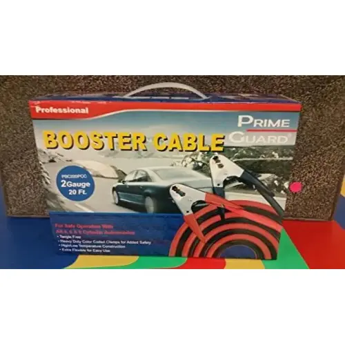 BOOSTER CABLE 20FT 2GA BOOSTER CABLE 20FT 2GA