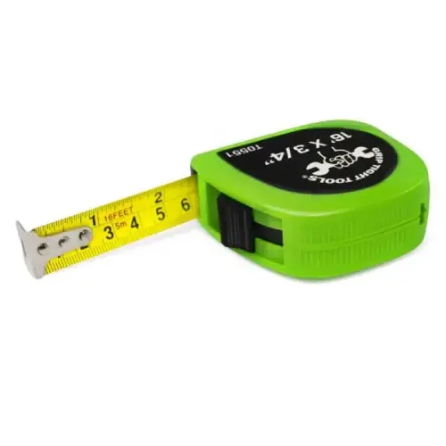 16 FOOR X 3/4 INCH NEON TAPE MEASURE 16 FOOR X 3/4 INCH NEON TAPE MEASURE