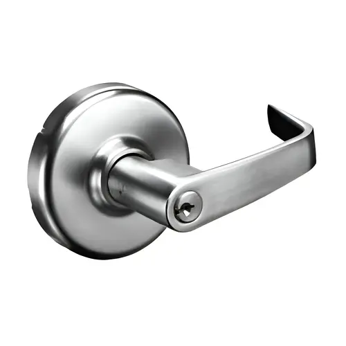 CL3557 Storeroom/Closet Heavy-Duty Cylindrical Lever Lock Satin Brass CL3557 Storeroom/Closet Heavy-Duty Cylindrical Lever Lock Satin Brass