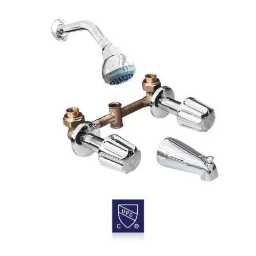 2 HANDLE TUB & SHOWER FAUCET 2 HANDLE TUB & SHOWER FAUCET