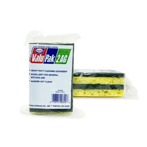 KITCHEN SPONGE WITH SCRUB SIDE 2 PACK KITCHEN SPONGE WITH SCRUB SIDE 2 PACK