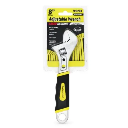 8 INCH ADJUSTABLE WRENCH 8 INCH ADJUSTABLE WRENCH