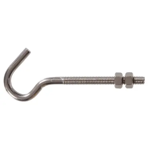 FG-CLOTH HOOK 5/16X5 SS FG-CLOTH HOOK 5/16X5 SS