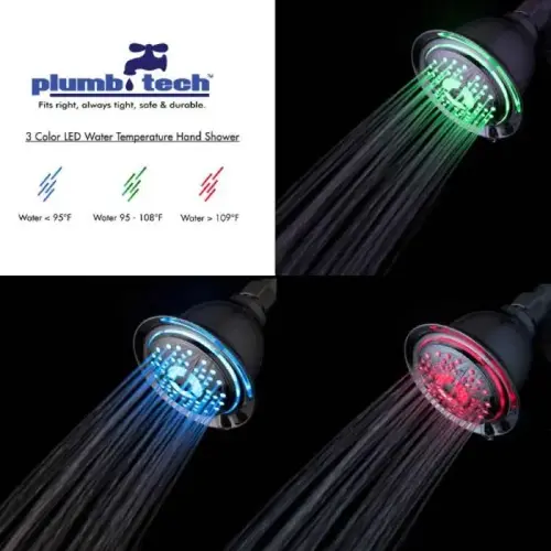 3 COLOR LED WATER SHOWER HEAD 3 COLOR LED WATER SHOWER HEAD
