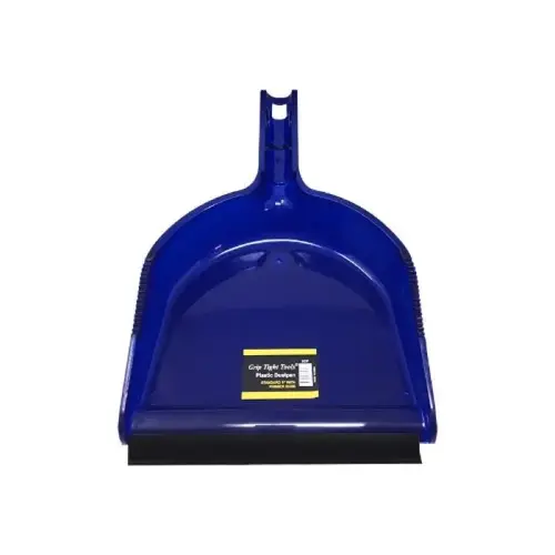 STANDARD SIZE DUST PAN WITH RUBBER EDGE STANDARD SIZE DUST PAN WITH RUBBER EDGE