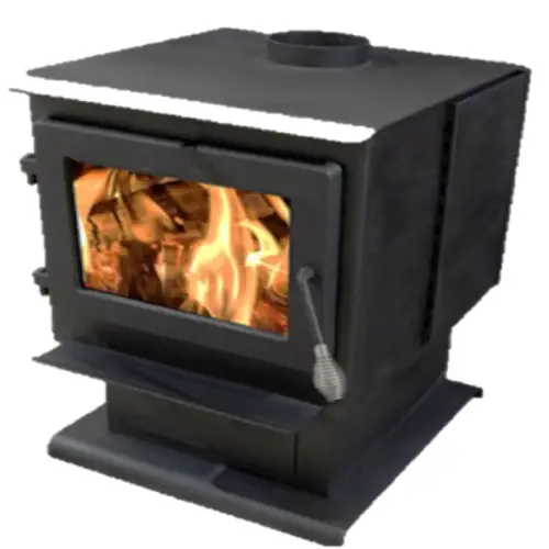 SMALL WOOD STOVE HEATS 2000 SQ. FT. SMALL WOOD STOVE HEATS 2000 SQ. FT.