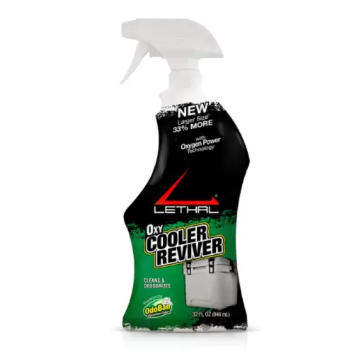Cooler Cleaner & Deodorizer, 32 oz, Trigger Spray Cooler Cleaner & Deodorizer, 32 oz, Trigger Spray