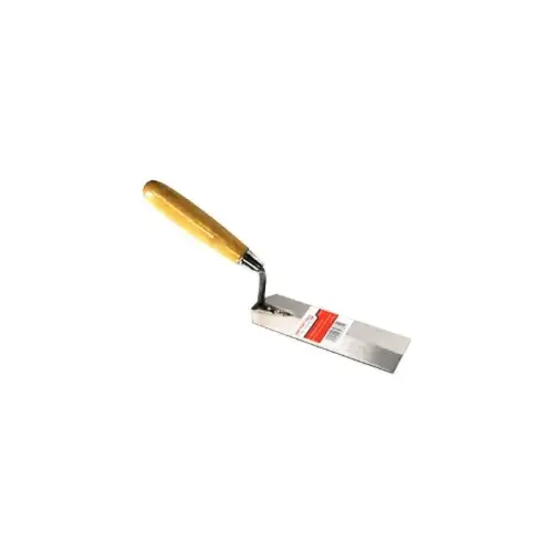 6 INCH X 2 INCH WOOD HANDLE MARGIN TROWE 6 INCH X 2 INCH WOOD HANDLE MARGIN TROWE