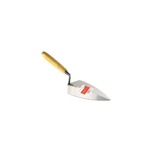 7 INCH WOOD HANDLE POINTING TROWEL 7 INCH WOOD HANDLE POINTING TROWEL