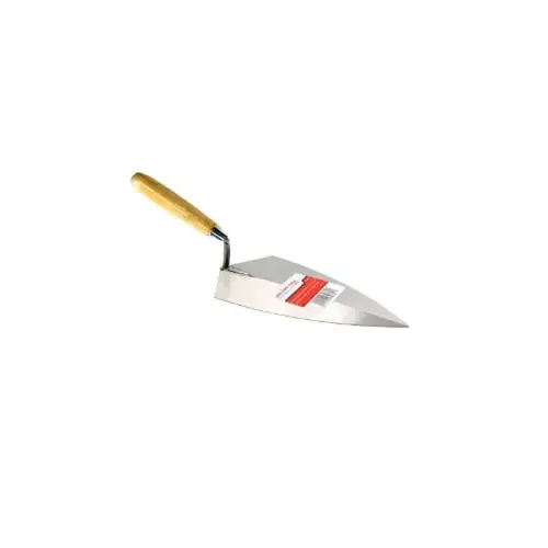 10 INCH WOOD HANDLE BRICK TROWEL 10 INCH WOOD HANDLE BRICK TROWEL