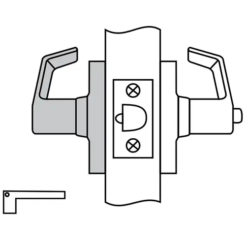 CL3820 Privacy Lockset, Satin Bronze CL3820 Privacy Lockset, Satin Bronze