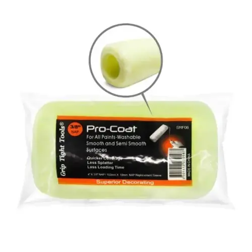 3/8 INCH NAP 4 INCH PRO ROLLER COVER 3/8 INCH NAP 4 INCH PRO ROLLER COVER