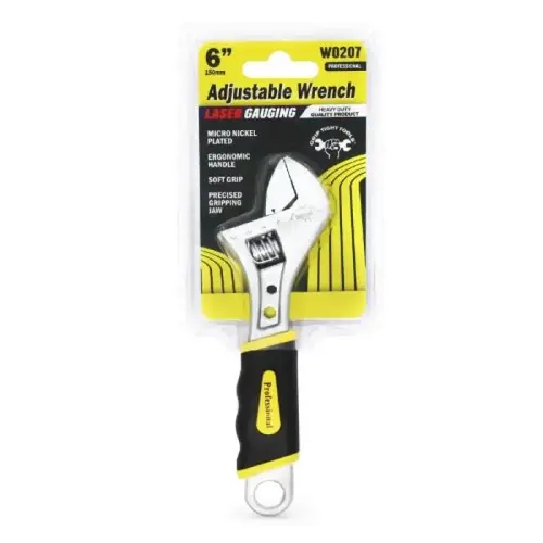 6 INCH ADJUSTABLE WRENCH 6 INCH ADJUSTABLE WRENCH