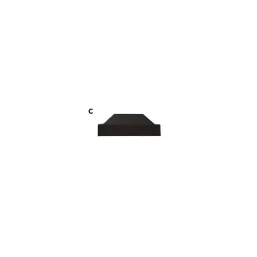 Aluminum Post Cap, 3" x 3" Square Post, Textured Black Aluminum Post Cap, 3" x 3" Square Post, Textured Black