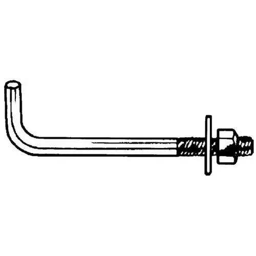 ANCHOR BOLT 1/2 X 8 IN GALVANIZED ANCHOR BOLT 1/2 X 8 IN GALVANIZED