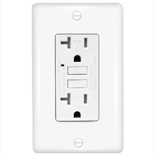 20A TAMPER RESISTANT GFCI W COVER W 20A TAMPER RESISTANT GFCI W COVER W