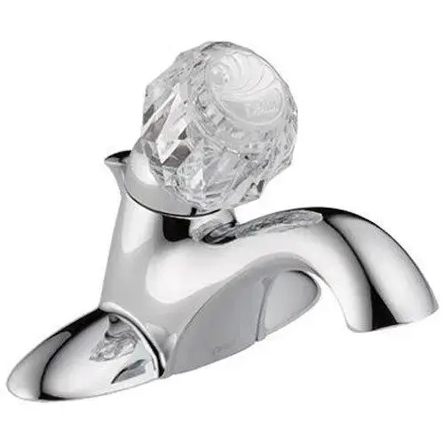 Classic Single Handle 4" Centerset Lavatory Faucet, Chrome Classic Single Handle 4" Centerset Lavatory Faucet, Chrome