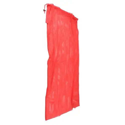 MESH LAUNDRY BAG W/DRAWSTRING RED MESH LAUNDRY BAG W/DRAWSTRING RED