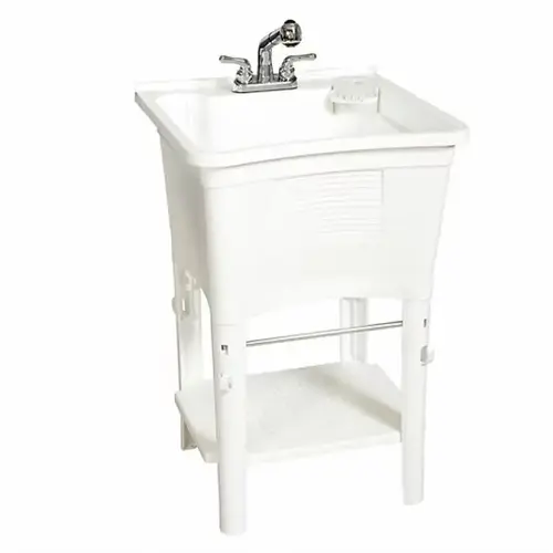 UTILITY SINK W/ FAUCET UTILITY SINK W/ FAUCET