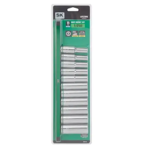 SK 11 PC METRIC 1/2-IN DRIVE AND SOCKET SK 11 PC METRIC 1/2-IN DRIVE AND SOCKET