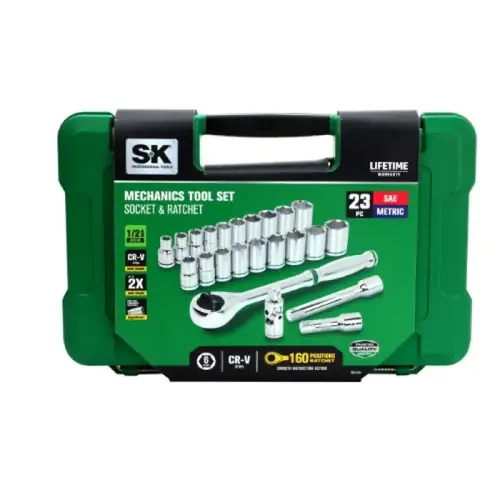 SK 23 PIECE 1/2 160P MECHANIC TOOL SET SK 23 PIECE 1/2 160P MECHANIC TOOL SET