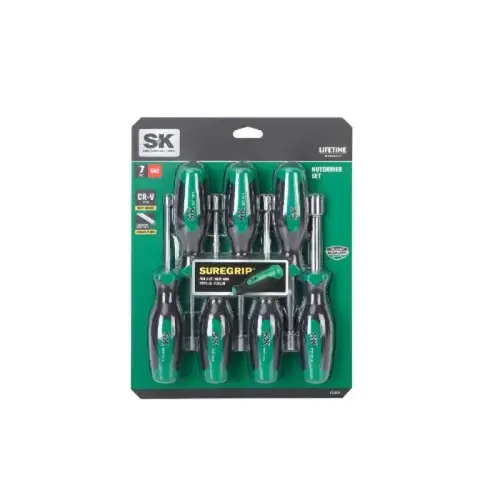 SK 7PC SAE NUTDRIVER SET SK 7PC SAE NUTDRIVER SET