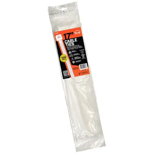 4IN BLACK CABLE TIE 18LB 100 PACK 4IN BLACK CABLE TIE 18LB 100 PACK