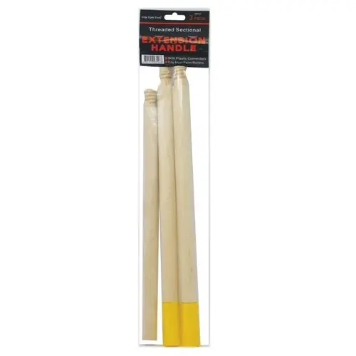 3 PC HARDWOOD POLE HANDLE 3 PC HARDWOOD POLE HANDLE