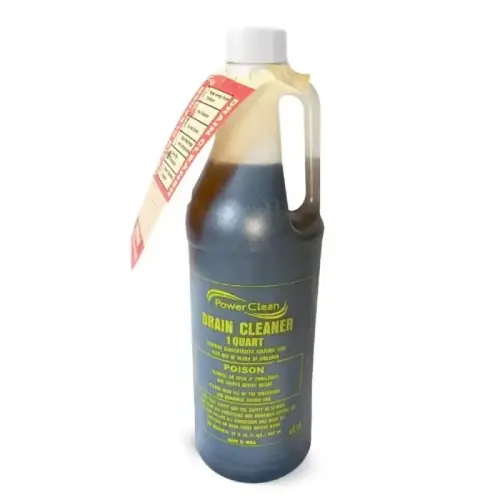 QUART SULFURIC DRAIN CLEANER QUART SULFURIC DRAIN CLEANER