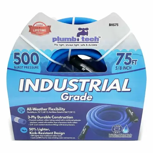 THE BLUE WATER HOSE 5/8IN X75 FT THE BLUE WATER HOSE 5/8IN X75 FT