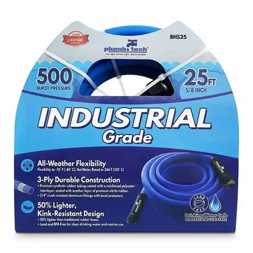 THE BLUE WATER HOSE 5/8IN X 25 FT THE BLUE WATER HOSE 5/8IN X 25 FT