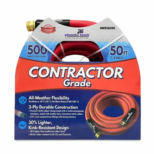 RUBBER CONTRACTOR GRADE 5/8INX5 RUBBER CONTRACTOR GRADE 5/8INX5