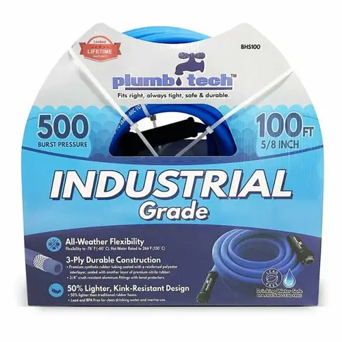 THE BLUE WATER HOSE 5/8IN X 100 FT THE BLUE WATER HOSE 5/8IN X 100 FT