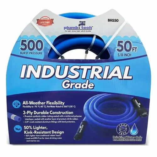 THE BLUE WATER HOSE 5/8IN X50 FT THE BLUE WATER HOSE 5/8IN X50 FT