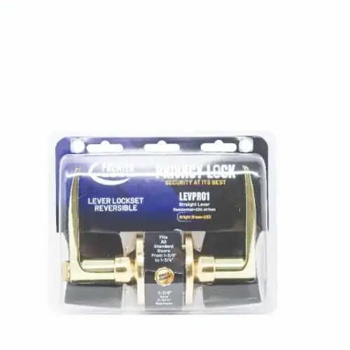 PRIVACY LEVER LOCK BRASS STRAIGHT HAND PRIVACY LEVER LOCK BRASS STRAIGHT HAND