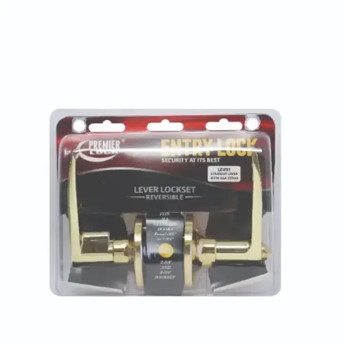 ENTRY LEVER LOCK BRASS STRAIGHT HANDLE ENTRY LEVER LOCK BRASS STRAIGHT HANDLE