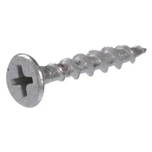 Phillips Head Galvanized Deck Screw, #6 x 1-1/4", 5 lb Box Phillips Head Galvanized Deck Screw, #6 x 1-1/4", 5 lb Box
