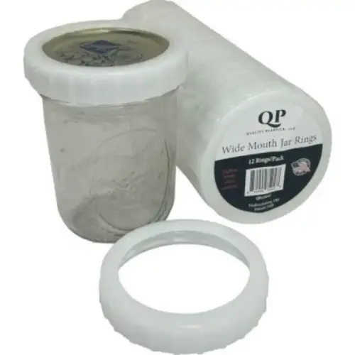 JAR RINGS - W.M. - 12PK - WHITE JAR RINGS - W.M. - 12PK - WHITE