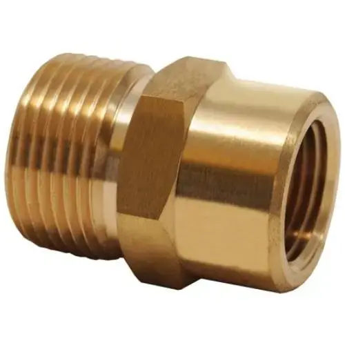 Pressure Washer Screw Nipple, M22 Male x 3/8" Female NPT Pressure Washer Screw Nipple, M22 Male x 3/8" Female NPT