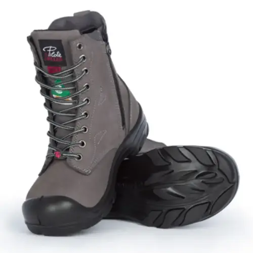LADIES WORK BOOT CHARCOAL SIZE 6 LADIES WORK BOOT CHARCOAL SIZE 6