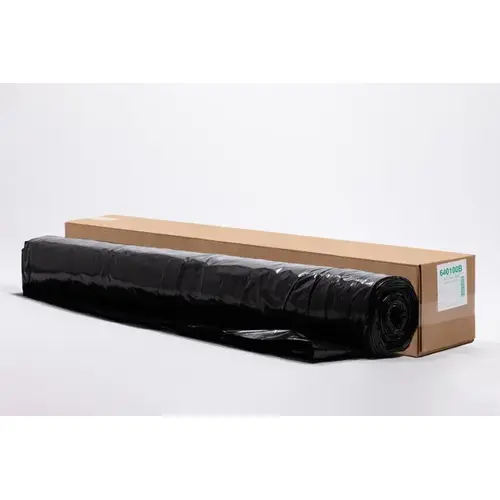 40FT X 100FT 6MIL BLACK POLY SHEETING 40FT X 100FT 6MIL BLACK POLY SHEETING