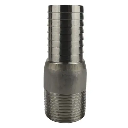 1-1/4" Stainless Steel Barb to MNPT Adapter 1-1/4" Stainless Steel Barb to MNPT Adapter