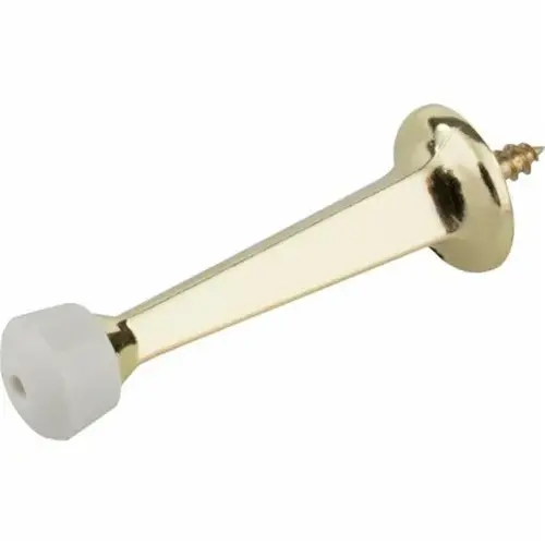 RIGID DOOR STOP PB 2-PK RIGID DOOR STOP PB 2-PK