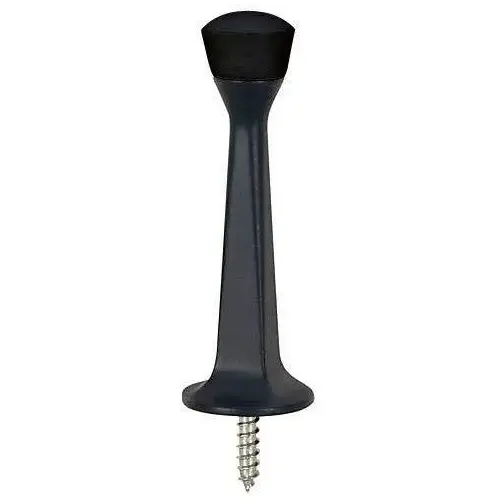 2PK RIGID DOOR STOPS MATTE BLACK 2PK RIGID DOOR STOPS MATTE BLACK