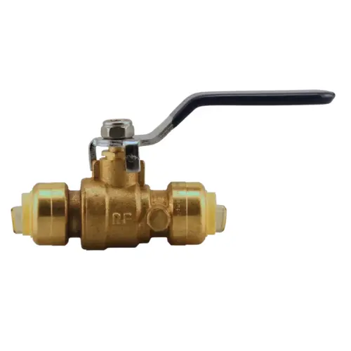 3/4 Inch Push-Fit Ball Valve with Drain 3/4 Inch Push-Fit Ball Valve with Drain