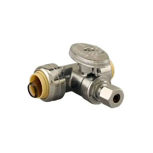 Supply Stop Valve, 1/2" NPT Female x 1/4" Compression Supply Stop Valve, 1/2" NPT Female x 1/4" Compression