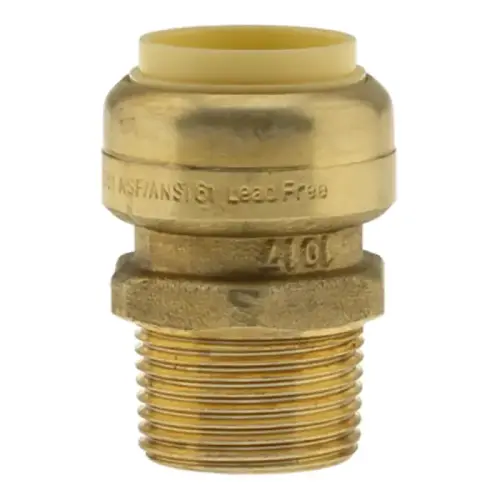 1/2" Push-Fit x 1/2" Male Pipe Thread Adapter 1/2" Push-Fit x 1/2" Male Pipe Thread Adapter